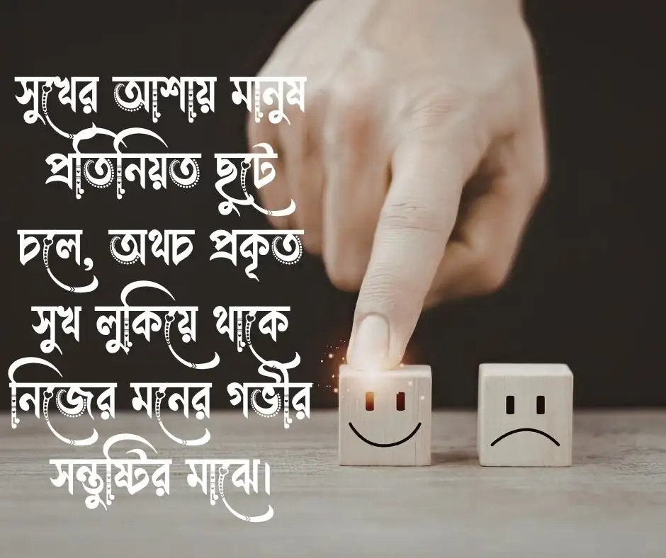 সুখ দুঃখ নিয়ে কিছু কথা