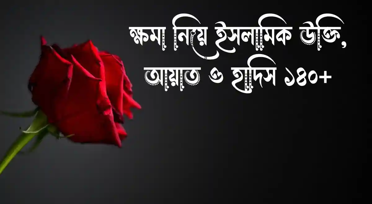 ক্ষমা নিয়ে ইসলামিক উক্তি, আয়াত ও হাদিস ১৪০+