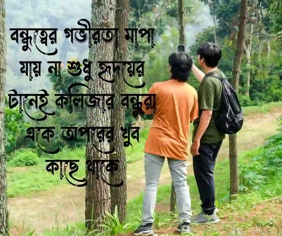 কলিজার বন্ধু নিয়ে স্ট্যাটাস